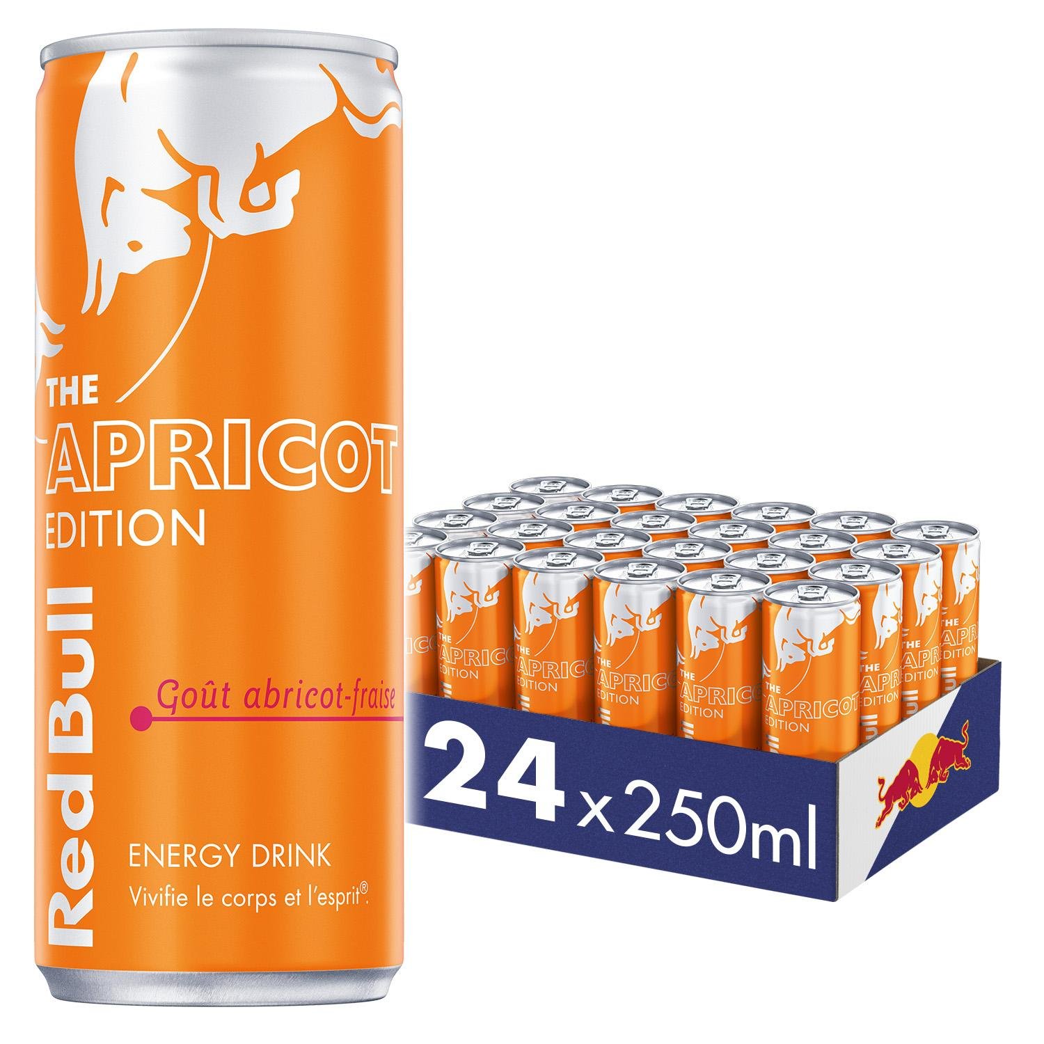 RED BULL ABRICOT FRAISE 25 CL