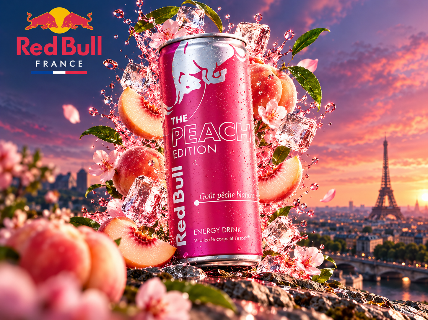RED BULL PECHE BLANCHE 25CL