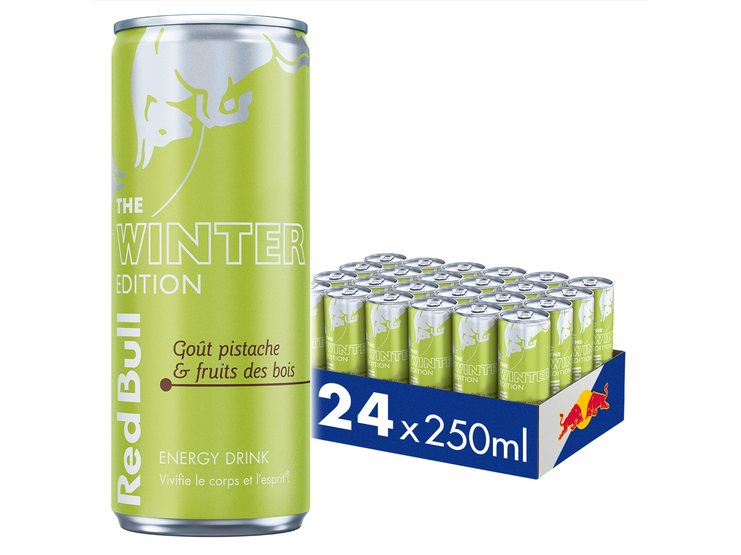 RED BULL EDT ''PISTACHE & FRUITS DES BOIS'' 25CL