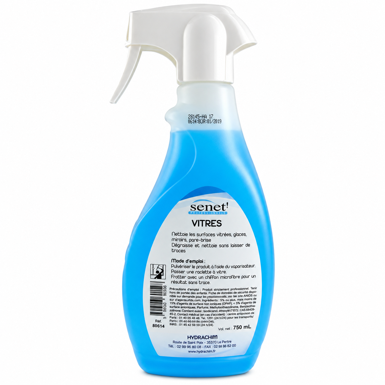 SPRAY NETTOYANT VITRES SENET - 750ML