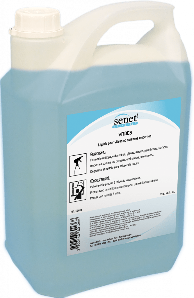 NETTOYANT VITRES SENET - 5L