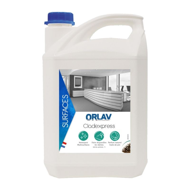 NETTOYANT SURFACES CLADEXPRESS ORLAV - 5L