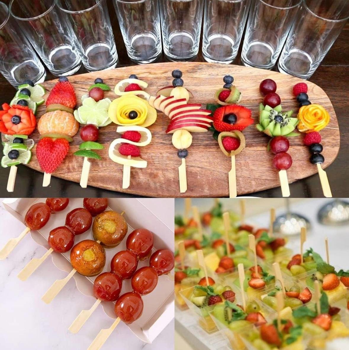 Pic burger 21 cm golf par 100pcs