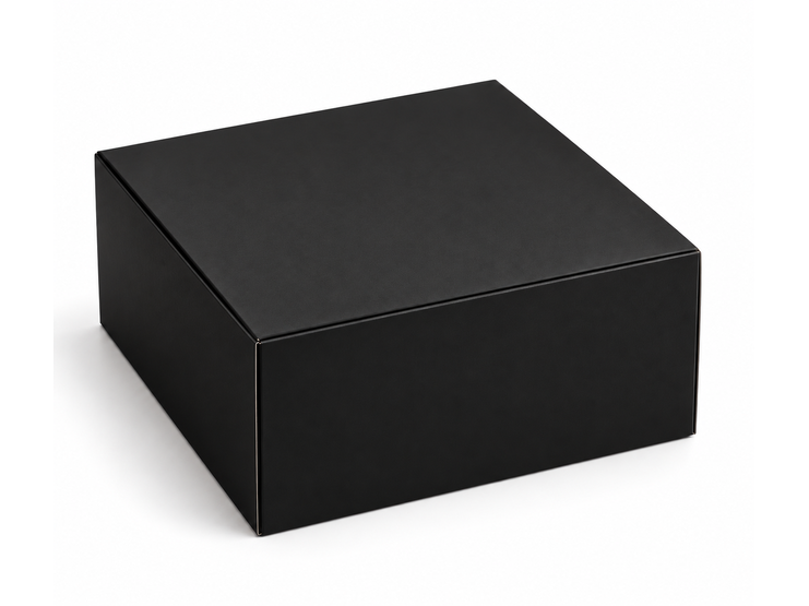 Boites patissière NOIR 16x16x8