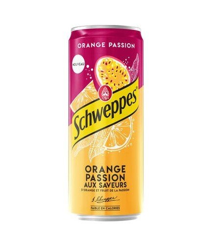 SCHWEPPES ORANGE PASSION 33CL