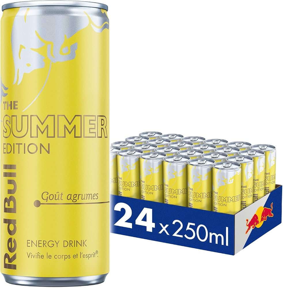 RED BULL EDT SUMMER  "AGRUME" 25 CL