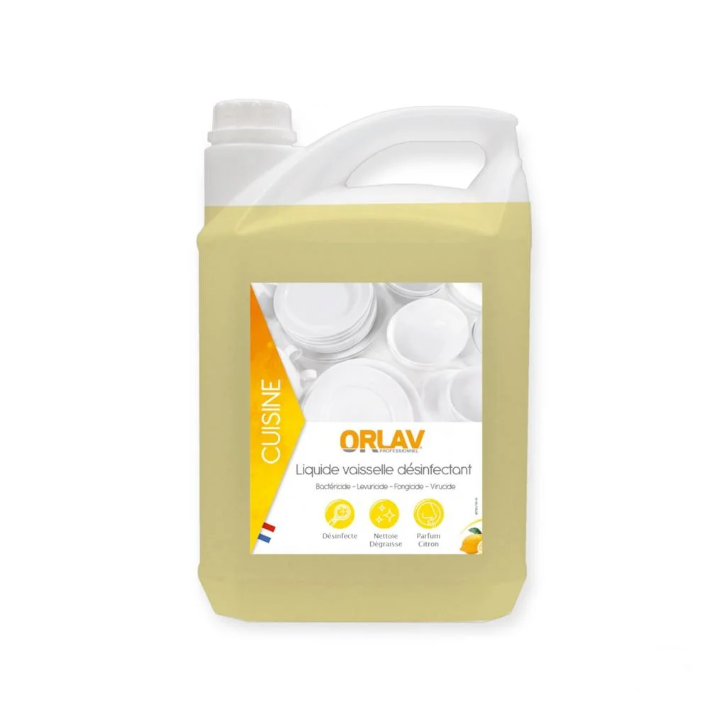 Liquide vaisselle antibactérien citron - 5L