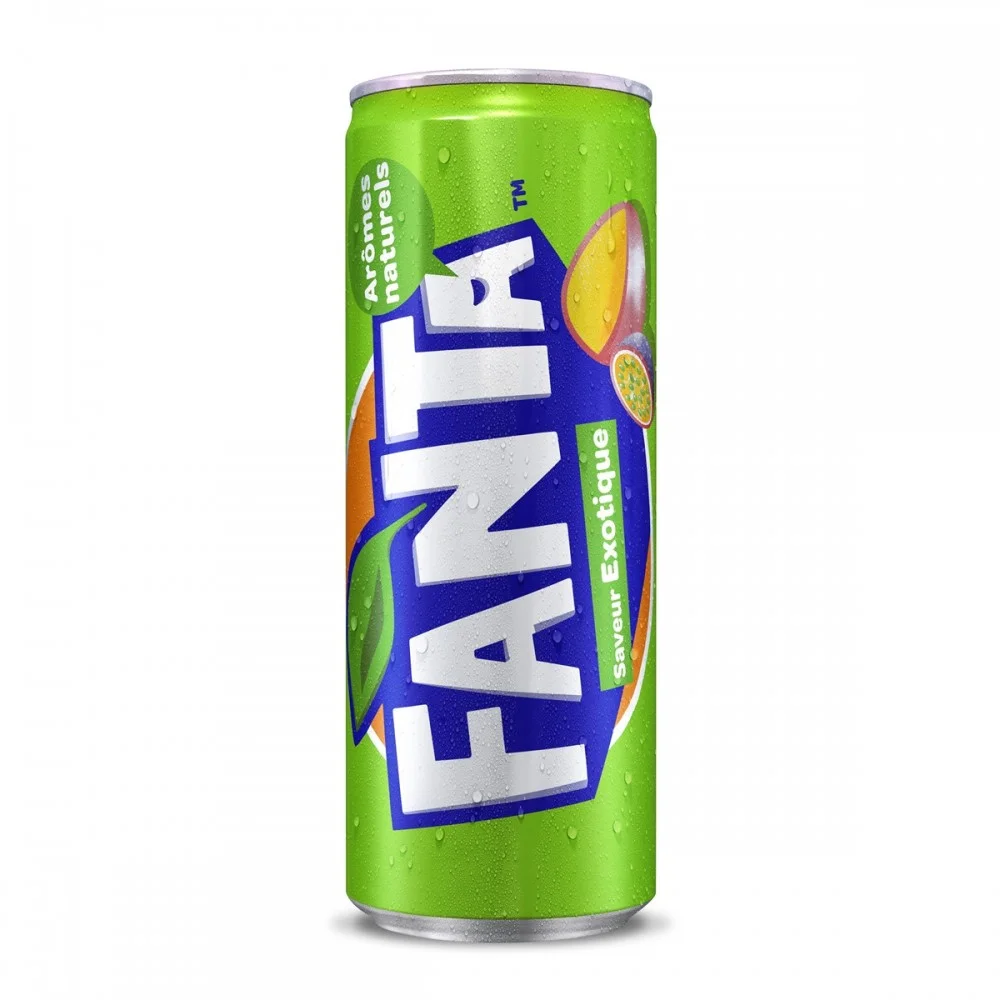 FANTA MANGUE FRUIT DU DRAGON SLIM 33CL