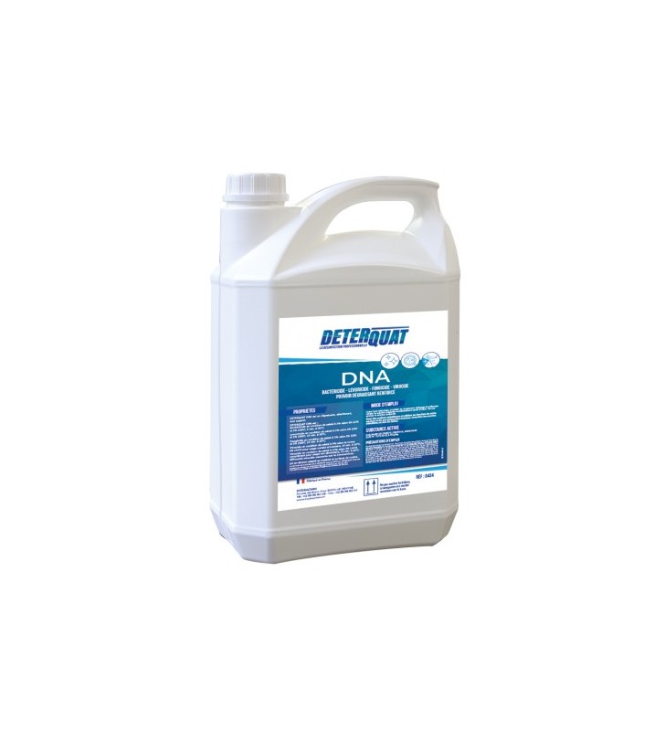 DÉGRAISSANT DÉSINFECTANT SURFACE ALIMENTAIRE DETERQUAT DNA - 5L