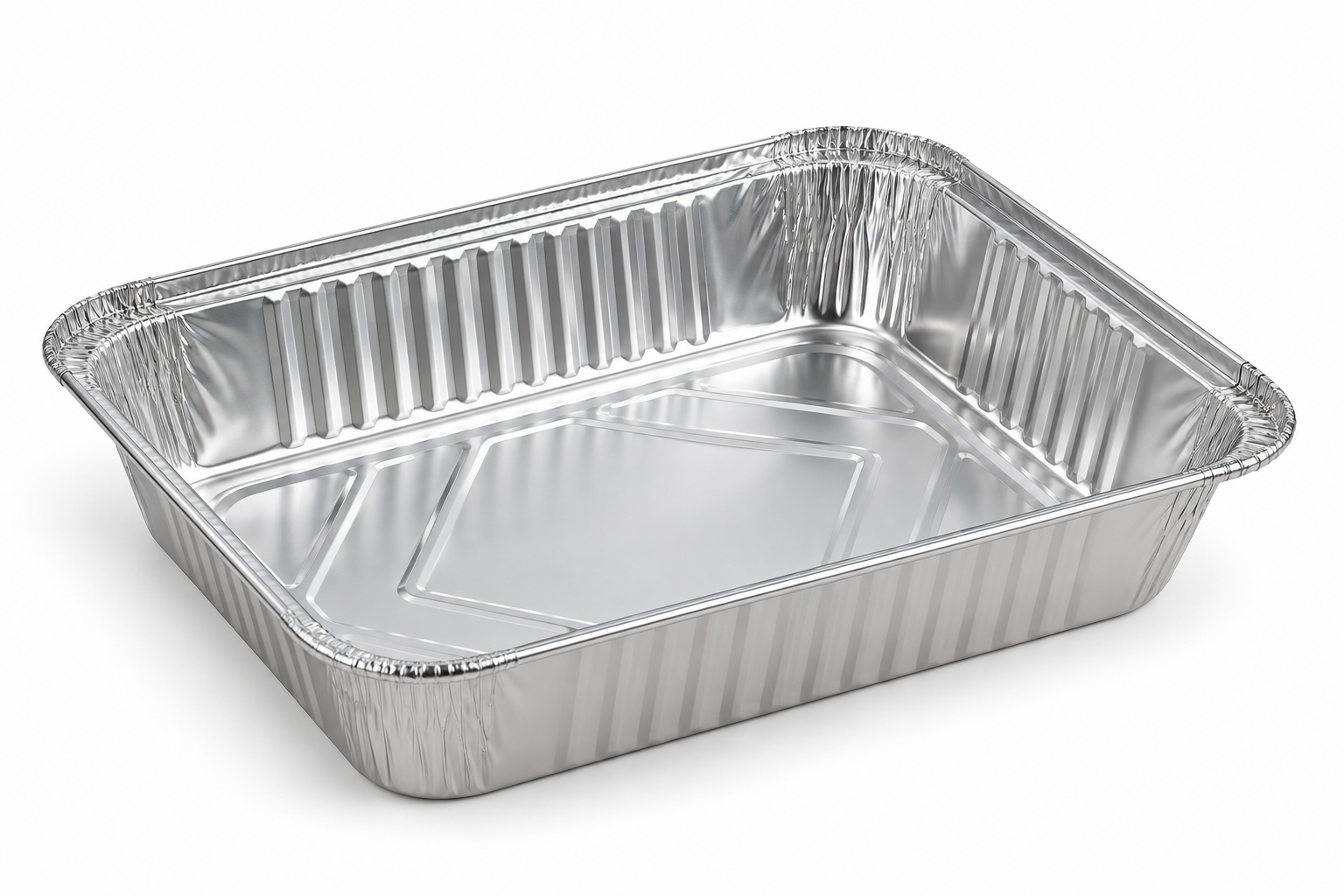 BARQUETTE ALUMINIUM COMBO 1100ML (220x158x54) (50pcs) E&C ***