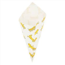 Pochette cornet frites chips 250g (2000 pcs)