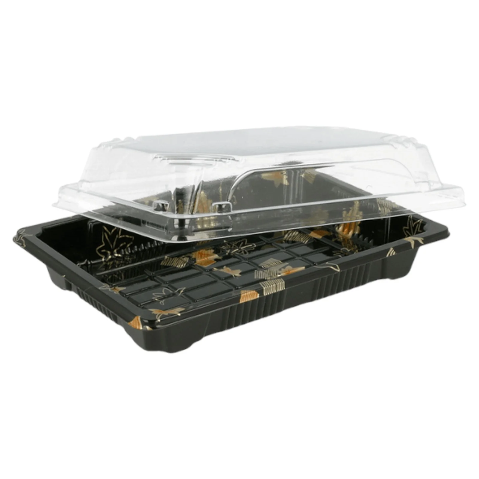 Barquettes sushis couleur T00 140x80x20 par 50pcs E&C