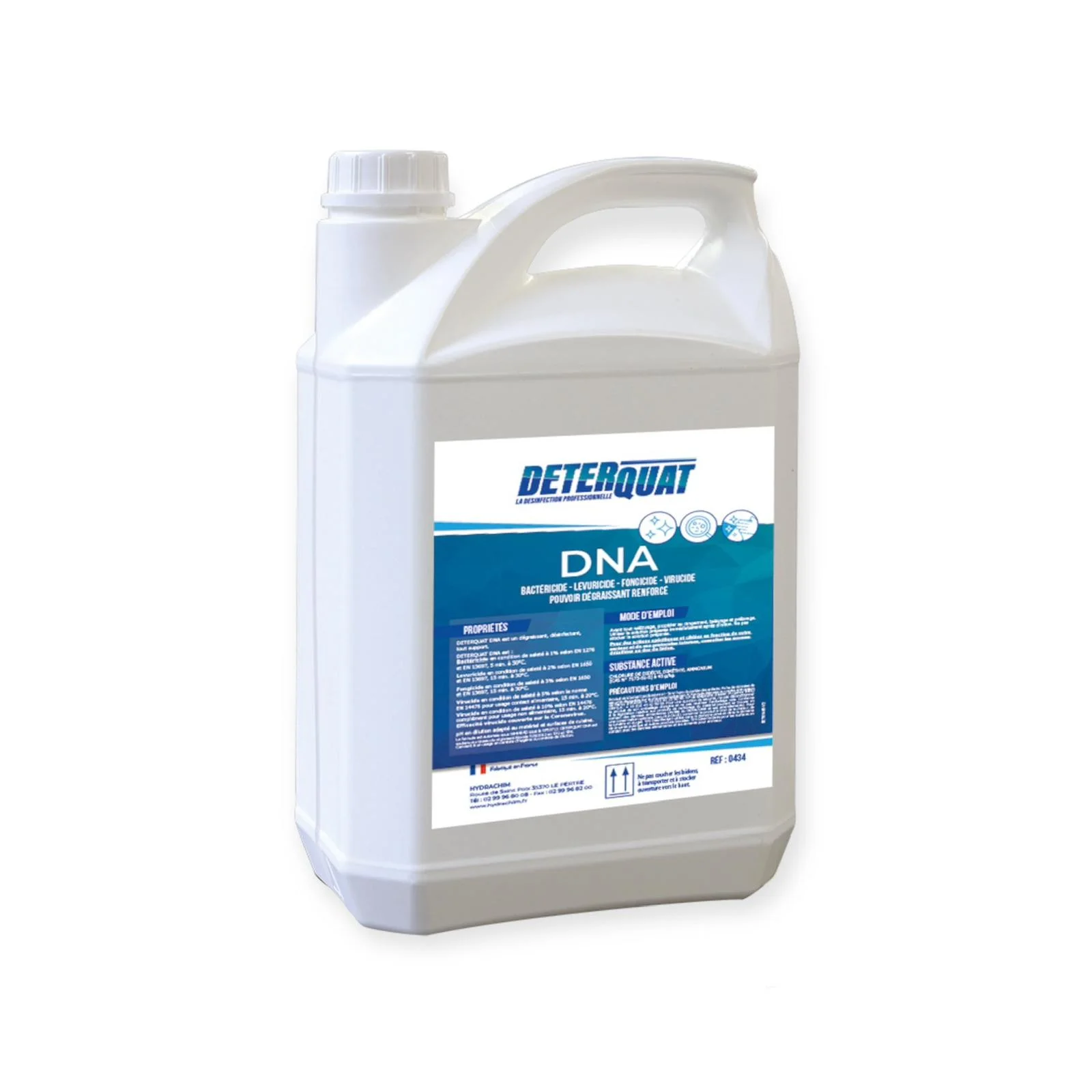 Bidon liquide multi surfaces antibactérien DETERQUAT - 5L