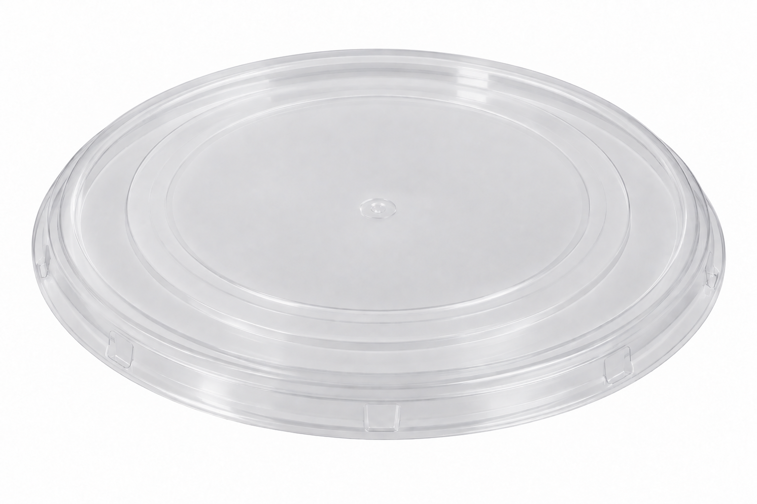 COUVERCLE PP Ø185mm POUR BOL KRAFT 1050ML  ET 1300ML PAR 50PCS E&C