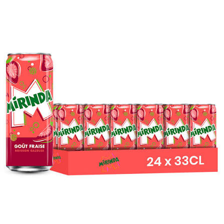 MIRINDA FRAISE 33CL