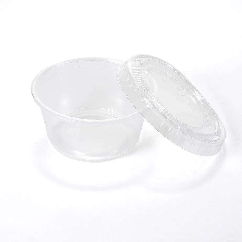 Couvercle pot à sauce PET 2oz par 2500 pcs